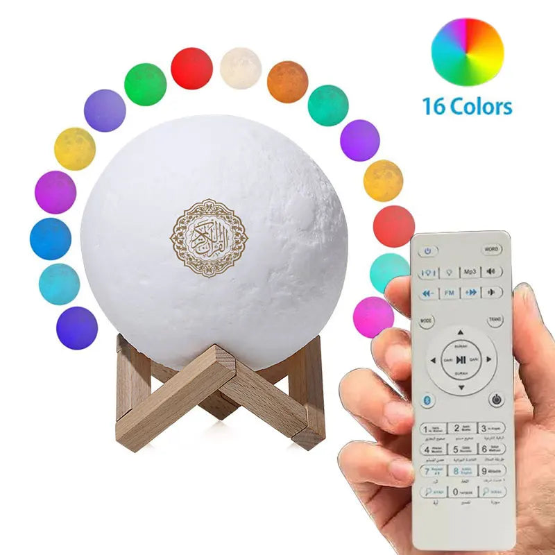 Quran Moon Lamp – Light, Recite, Inspire
