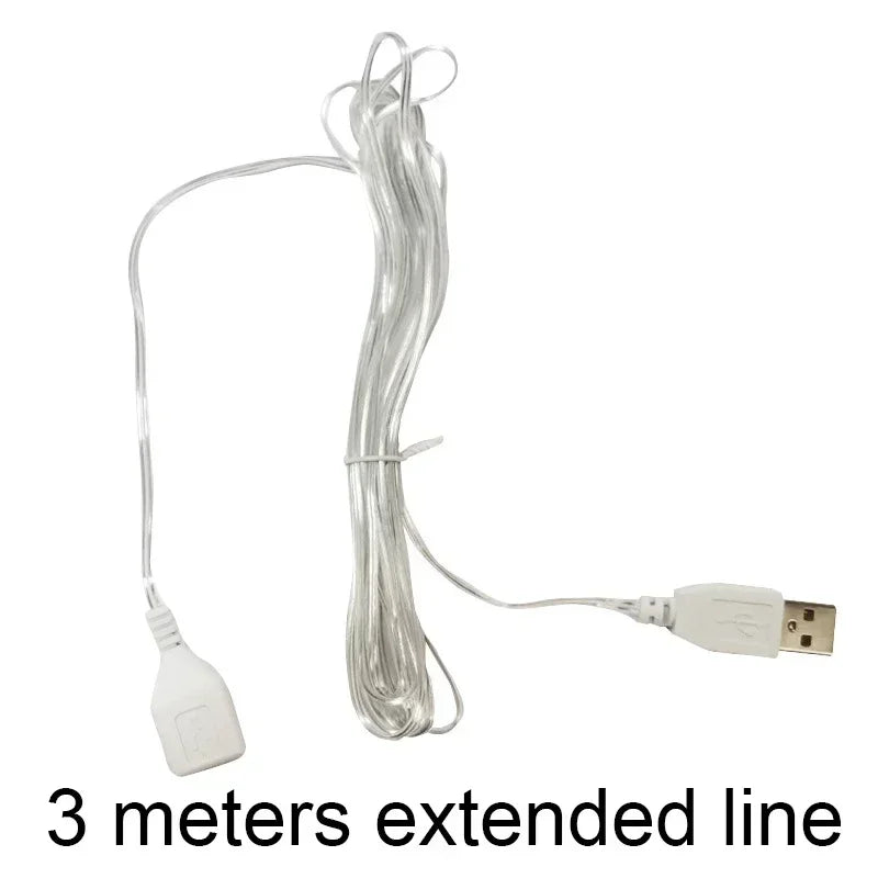 USB Powered 3D Acrylic LED Night Light – Eid Mubarak & Ramadan Decor